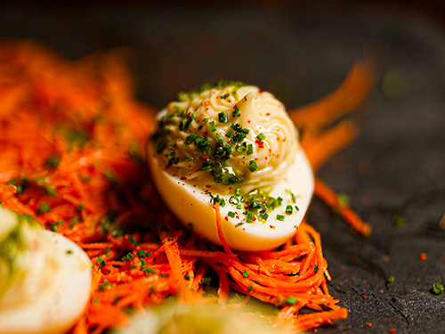 Oeufsmayonnaiserestaurantminderungis